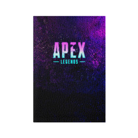 Обложка для паспорта матовая кожа с принтом Apex Legends. Neon logo в Тюмени, натуральная матовая кожа | размер 19,3 х 13,7 см; прозрачные пластиковые крепления | Тематика изображения на принте: apex | apex legends | bangalor | bloodhound | caustic | crypto | gibraltar | legends | lifeline | logo | mirage | neon | pathfinder | titanfall | watson | wraith | апекс | неон