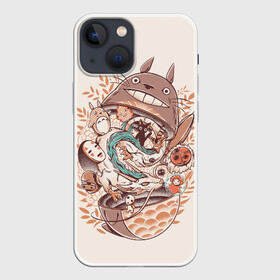 Чехол для iPhone 13 mini с принтом My Neighbor Totoro кашамала в Тюмени,  |  | anime | forest | meme | my neighbor | protectors | tokyo | totoro | аниме | гибли | иероглиф | манга | миядзаки | мой сосед | стиль | тоторо | фентези | хаяо | япония