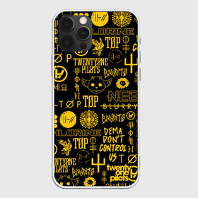 Чехол для iPhone 12 Pro Max с принтом TWENTY ONE PILOTS в Тюмени, Силикон |  | 21 pilots | 21p | bandito | blurryface | chlorine | joshua | ned | top | trench | twenty one pilots | tyler | бандито | нэд | тренч