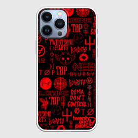 Чехол для iPhone 13 Pro Max с принтом TWENTY ONE PILOTS в Тюмени,  |  | 21 pilots | 21p | bandito | blurryface | chlorine | joshua | ned | top | trench | twenty one pilots | tyler | бандито | нэд | тренч