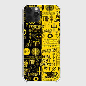 Чехол для iPhone 12 Pro Max с принтом TWENTY ONE PILOTS в Тюмени, Силикон |  | 21 pilots | 21p | bandito | blurryface | chlorine | joshua | ned | top | trench | twenty one pilots | tyler | бандито | нэд | тренч