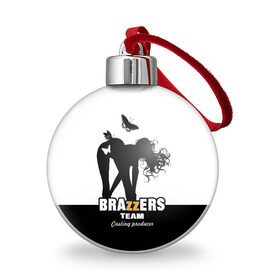 Ёлочный шар с принтом Brazzers team Casting-producer в Тюмени, Пластик | Диаметр: 77 мм | Тематика изображения на принте: adults | brazzers | butterflies | casting | girl | inscription | logo | movies | producer | silhouette | studio | team | бабочки | братья | девушка | кастинг | логотип | надпись | продюсер | силуэт | студия | фильмы