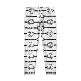 Детские леггинсы 3D с принтом RAMMSTEIN в Тюмени, полиэстер 85%, спандекс 15% | эластичный пояс, зауженный крой | Тематика изображения на принте: lindemann | rammstein | рамштайн | тилль линдеманн