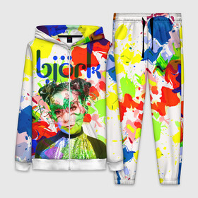 Женский костюм 3D с принтом Bjork в Тюмени,  |  | art pop | avant garde | biork | bjork | electronica | experimental | авантгард | арт поп | бьёрк | бьйорк | бьорк | вокал | краски | радуга | цвета | электронтка