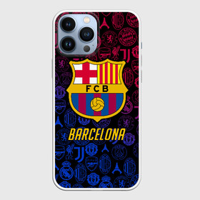 Чехол для iPhone 13 Pro Max с принтом FC BARCELONA (BARCA) | БАРСЕЛОНА в Тюмени,  |  | barcelona | fc barca | барка | барселона