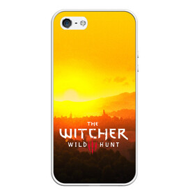 Чехол для iPhone 5/5S матовый с принтом THE WITCHER 3WILD HUNT в Тюмени, Силикон | Область печати: задняя сторона чехла, без боковых панелей | cd projekt red | ciri | game | geralt | geralt of rivia | gwynbleidd | the witcher | the witcher 3: wild hunt | ведьмак | ведьмак 3: дикая охота | геральт | геральт из ривии | цири | цирилла