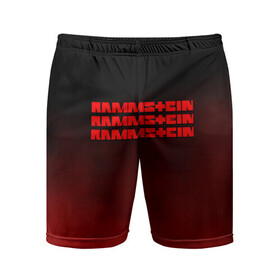 Мужские шорты спортивные с принтом RAMMSTEIN в Тюмени,  |  | lindemann | rammstein | рамштайн | тилль линдеманн