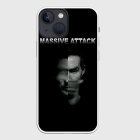 Чехол для iPhone 13 mini с принтом Massive attack в Тюмени,  |  | 100 suns | dance | electronic | masive atack | masive attack | mezannine | one point six | tricky | trip hop | triphop | мэссив аттак