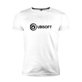 Мужская футболка премиум с принтом Ubisoft в Тюмени, 92% хлопок, 8% лайкра | приталенный силуэт, круглый вырез ворота, длина до линии бедра, короткий рукав | ubisoft | игра | игры