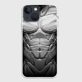 Чехол для iPhone 13 mini с принтом Crysis Экзоскелет в Тюмени,  |  | Тематика изображения на принте: crysis | style | бронь | броня | внешность | доспехи | костюм | крайзис | крайсис | кризис | крисис | мышцы | облик | пресс | робот | скин | тело | титан | торс | экзоскелет