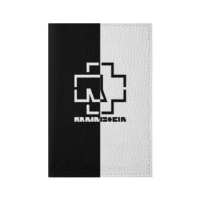 Обложка для паспорта матовая кожа с принтом RAMMSTEIN в Тюмени, натуральная матовая кожа | размер 19,3 х 13,7 см; прозрачные пластиковые крепления | rammstein | рамштайн