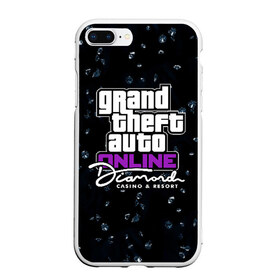 Чехол для iPhone 7Plus/8 Plus матовый с принтом GTA 5 Online CASINO в Тюмени, Силикон | Область печати: задняя сторона чехла, без боковых панелей | auto | casino | diamond | grand | gta | gta5 | poker | rockstar | theft | алмаз | бриллиант | брильянт | гта | гта5 | казино | карты | покер | рокстар | рулетка | тревор