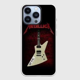 Чехол для iPhone 13 Pro с принтом Metallica в Тюмени,  |  | metalica | metallica | группа | джеймс хэтфилд | кирк хэмметт | ларс ульрих | метал | металика | металлика | миталика | музыка | роберт трухильо | рок | трэш | трэшметал | хард | хеви