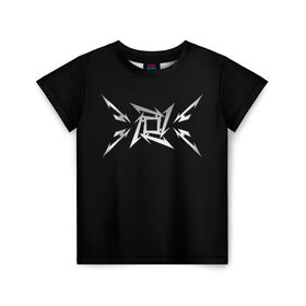 Детская футболка 3D с принтом Metallica в Тюмени, 100% гипоаллергенный полиэфир | прямой крой, круглый вырез горловины, длина до линии бедер, чуть спущенное плечо, ткань немного тянется | metalica | metallica | группа | джеймс хэтфилд | кирк хэмметт | ларс ульрих | метал | металика | металлика | миталика | музыка | роберт трухильо | рок | трэш | трэшметал | хард | хеви