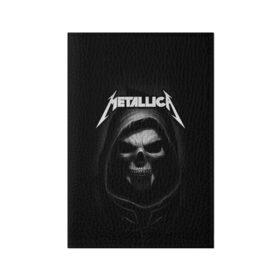 Обложка для паспорта матовая кожа с принтом Metallica в Тюмени, натуральная матовая кожа | размер 19,3 х 13,7 см; прозрачные пластиковые крепления | Тематика изображения на принте: metalica | metallica | группа | джеймс хэтфилд | кирк хэмметт | ларс ульрих | метал | металика | металлика | миталика | музыка | роберт трухильо | рок | трэш | трэшметал | хард | хеви