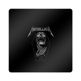 Магнит виниловый Квадрат с принтом Metallica в Тюмени, полимерный материал с магнитным слоем | размер 9*9 см, закругленные углы | Тематика изображения на принте: metalica | metallica | группа | джеймс хэтфилд | кирк хэмметт | ларс ульрих | метал | металика | металлика | миталика | музыка | роберт трухильо | рок | трэш | трэшметал | хард | хеви