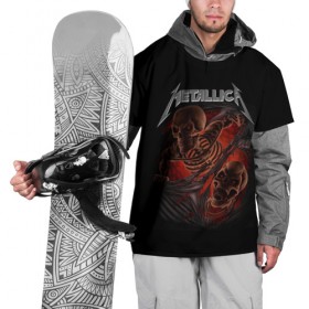 Накидка на куртку 3D с принтом Metallica в Тюмени, 100% полиэстер |  | Тематика изображения на принте: metalica | metallica | группа | джеймс хэтфилд | кирк хэмметт | ларс ульрих | метал | металика | металлика | миталика | музыка | роберт трухильо | рок | трэш | трэшметал | хард | хеви