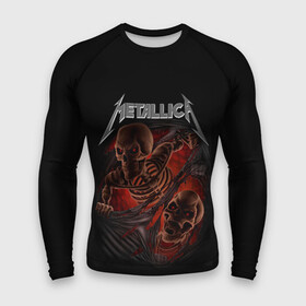 Мужской рашгард 3D с принтом Metallica в Тюмени,  |  | metalica | metallica | группа | джеймс хэтфилд | кирк хэмметт | ларс ульрих | метал | металика | металлика | миталика | музыка | роберт трухильо | рок | трэш | трэшметал | хард | хеви