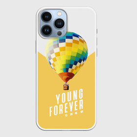 Чехол для iPhone 13 Pro Max с принтом BTS Young Forever в Тюмени,  |  | balloon | bangtan boys | beyond the scene | boyband | boys | bts | chin | chonguk | edm | emblem | hip hop | jimin | jj hope | k pop | logo | rb | rm | shuga | south korean | wee | бойбенд | ви | воздушный шар | джей хоуп | логотип | мальчики | сюга