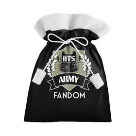 Подарочный 3D мешок с принтом BTS Army Fandom в Тюмени, 100% полиэстер | Размер: 29*39 см | army | bangtan boys | beyond the scene | boys | bts | chin | edm | emblem | fandom | fans | hieroglyphs | hip hop | jimin | k pop | logo | rainbow | rb | rm | south korean | армия | бойбенд | ви | джей хоуп | иероглифы | логотип | мальчики | радуга 