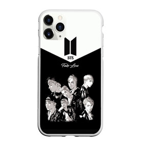 Чехол для iPhone 11 Pro матовый с принтом BTS Take love в Тюмени, Силикон |  | bangtan boys | beyond the scene | boyband | boys | bts | chin | chonguk | edm | emblem | hip hop | jimin | jj hope | k pop | logo | r  b | rm | south korean | suga | wee | бойбенд | ви | возьми | джей хоуп | логотип | любовь | мальчики | сюга | хип 