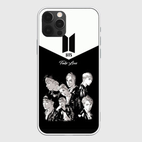 Чехол для iPhone 12 Pro Max с принтом BTS Take love в Тюмени, Силикон |  | bangtan boys | beyond the scene | boyband | boys | bts | chin | chonguk | edm | emblem | hip hop | jimin | jj hope | k pop | logo | r  b | rm | south korean | suga | wee | бойбенд | ви | возьми | джей хоуп | логотип | любовь | мальчики | сюга | хип 