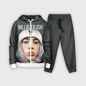 Детский костюм 3D с принтом BILLIE EILISH в Тюмени,  |  | ayelish | bad guy | bellyache | bilie eilish | bilie elish | billie | billie eilish | eilish | electronic | elish | music | били айлиш | билли айлиш | эйлиш | элиш