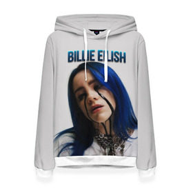 Женская толстовка 3D с принтом BILLIE EILISH в Тюмени, 100% полиэстер  | двухслойный капюшон со шнурком для регулировки, мягкие манжеты на рукавах и по низу толстовки, спереди карман-кенгуру с мягким внутренним слоем. | ayelish | bad guy | bellyache | bilie eilish | bilie elish | billie | billie eilish | eilish | electronic | elish | music | били айлиш | билли айлиш | эйлиш | элиш