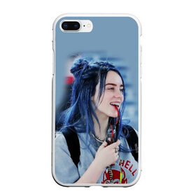 Чехол для iPhone 7Plus/8 Plus матовый с принтом BILLIE EILISH в Тюмени, Силикон | Область печати: задняя сторона чехла, без боковых панелей | ayelish | bad guy | bellyache | bilie eilish | bilie elish | billie | billie eilish | eilish | electronic | elish | music | били айлиш | билли айлиш | эйлиш | элиш