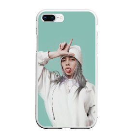 Чехол для iPhone 7Plus/8 Plus матовый с принтом BILLIE EILISH в Тюмени, Силикон | Область печати: задняя сторона чехла, без боковых панелей | ayelish | bad guy | bellyache | bilie eilish | bilie elish | billie | billie eilish | eilish | electronic | elish | music | били айлиш | билли айлиш | эйлиш | элиш