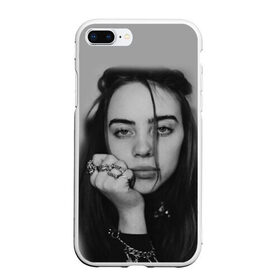 Чехол для iPhone 7Plus/8 Plus матовый с принтом BILLIE EILISH в Тюмени, Силикон | Область печати: задняя сторона чехла, без боковых панелей | ayelish | bad guy | bellyache | bilie eilish | bilie elish | billie | billie eilish | eilish | electronic | elish | music | били айлиш | билли айлиш | эйлиш | элиш