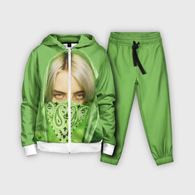 Детский костюм 3D с принтом BILLIE EILISH в Тюмени,  |  | ayelish | bad guy | bellyache | bilie eilish | bilie elish | billie | billie eilish | eilish | electronic | elish | music | били айлиш | билли айлиш | эйлиш | элиш