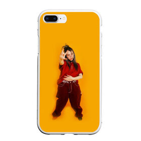 Чехол для iPhone 7Plus/8 Plus матовый с принтом BILLIE EILISH в Тюмени, Силикон | Область печати: задняя сторона чехла, без боковых панелей | ayelish | bad guy | bellyache | bilie eilish | bilie elish | billie | billie eilish | eilish | electronic | elish | music | били айлиш | билли айлиш | эйлиш | элиш