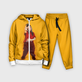 Детский костюм 3D с принтом BILLIE EILISH в Тюмени,  |  | ayelish | bad guy | bellyache | bilie eilish | bilie elish | billie | billie eilish | eilish | electronic | elish | music | били айлиш | билли айлиш | эйлиш | элиш