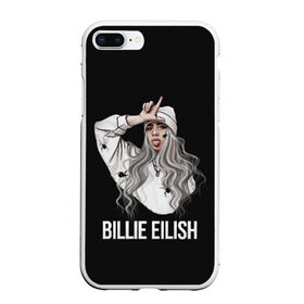 Чехол для iPhone 7Plus/8 Plus матовый с принтом BILLIE EILISH в Тюмени, Силикон | Область печати: задняя сторона чехла, без боковых панелей | ayelish | bad guy | bellyache | bilie eilish | bilie elish | billie | billie eilish | eilish | electronic | elish | music | били айлиш | билли айлиш | эйлиш | элиш