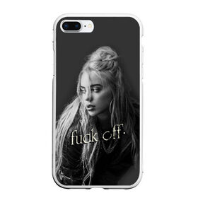 Чехол для iPhone 7Plus/8 Plus матовый с принтом BILLIE EILISH в Тюмени, Силикон | Область печати: задняя сторона чехла, без боковых панелей | ayelish | bad guy | bellyache | bilie eilish | bilie elish | billie | billie eilish | eilish | electronic | elish | music | били айлиш | билли айлиш | эйлиш | элиш