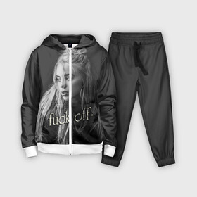 Детский костюм 3D с принтом BILLIE EILISH в Тюмени,  |  | ayelish | bad guy | bellyache | bilie eilish | bilie elish | billie | billie eilish | eilish | electronic | elish | music | били айлиш | билли айлиш | эйлиш | элиш