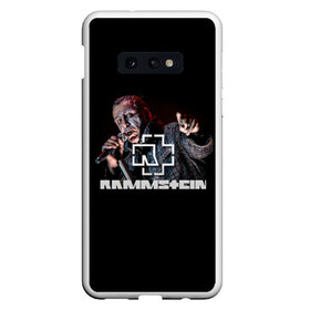 Чехол для Samsung S10E с принтом Rammstein в Тюмени, Силикон | Область печати: задняя сторона чехла, без боковых панелей | amerika | art | germany | logo | rammstein | rock | till lindemann | арт | германия | группа | логотип | музыка | немецкая группа | немцы | песня | раммштайн | рамштайн | рок