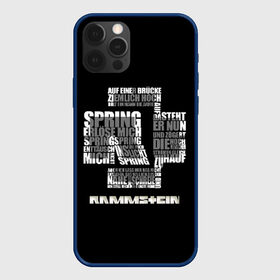 Чехол для iPhone 12 Pro с принтом Rammstein в Тюмени, силикон | область печати: задняя сторона чехла, без боковых панелей | amerika | art | germany | logo | rammstein | rock | till lindemann | арт | германия | группа | логотип | музыка | немецкая группа | немцы | песня | раммштайн | рамштайн | рок