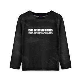 Детский лонгслив 3D с принтом Rammstein в Тюмени, 100% полиэстер | длинные рукава, круглый вырез горловины, полуприлегающий силуэт
 | amerika | art | germany | logo | rammstein | rock | till lindemann | арт | германия | группа | логотип | музыка | немецкая группа | немцы | песня | раммштайн | рамштайн | рок