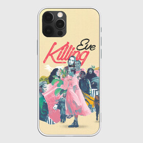 Чехол для iPhone 12 Pro Max с принтом Killing Eve collage в Тюмени, Силикон |  | eve | killing eve | oksana astankova | villanelle | вилланель | ева | оксана