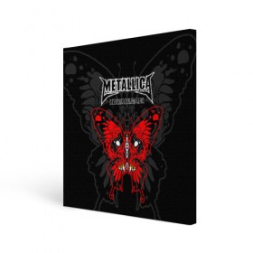 Холст квадратный с принтом Metallica в Тюмени, 100% ПВХ |  | american | butterfly | devil | fangs | james hetfield | kirk hammett | metal band | metallica | music | mystic | red | rock | skull | vampire | американская | бабочка | вампир | джеймс хетфилд | дьявол | кирк хэмметт | клыки | красная | ларс ульрих | мета