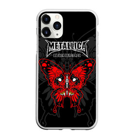 Чехол для iPhone 11 Pro матовый с принтом Metallica в Тюмени, Силикон |  | american | butterfly | devil | fangs | james hetfield | kirk hammett | metal band | metallica | music | mystic | red | rock | skull | vampire | американская | бабочка | вампир | джеймс хетфилд | дьявол | кирк хэмметт | клыки | красная | ларс ульрих | мета