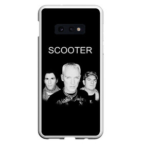 Чехол для Samsung S10E с принтом Scooter в Тюмени, Силикон | Область печати: задняя сторона чехла, без боковых панелей | scooter | германия | клуб | клубная музыка | музыка | немецкая группа | скутер | танцевальная | электронная