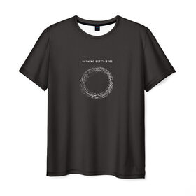 Мужская футболка 3D с принтом Nothing But Thieves в Тюмени, 100% полиэфир | прямой крой, круглый вырез горловины, длина до линии бедер | nothing but | nothing but thieves | rock | рок