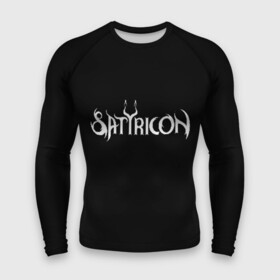 Мужской рашгард 3D с принтом Satyricon в Тюмени,  |  | Тематика изображения на принте: black metal | metal | rock | satyricon | метал | рок