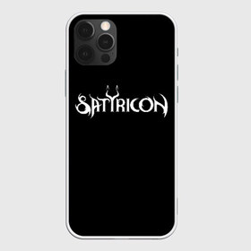 Чехол для iPhone 12 Pro Max с принтом Satyricon в Тюмени, Силикон |  | black metal | metal | rock | satyricon | метал | рок