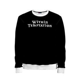 Детский свитшот 3D с принтом Within Temptation в Тюмени, 100% полиэстер | свободная посадка, прямой крой, мягкая тканевая резинка на рукавах и понизу свитшота | metal | rock | within temptation | метал | рок