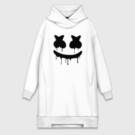 Платье-худи хлопок с принтом MARSHMELLO MELT в Тюмени,  |  | america | dj | marshmello | melt | usa | америка | маршмелло