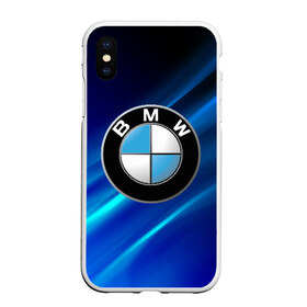 Чехол для iPhone XS Max матовый с принтом BMW (РЕДАЧ) в Тюмени, Силикон | Область печати: задняя сторона чехла, без боковых панелей | Тематика изображения на принте: bmw | bmw performance | m | motorsport | performance | бмв | моторспорт